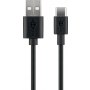 Goobay | USB-C cable | Male | 4 pin USB Type A | Male | Black | 24 pin USB-C | 0.1 m - 2